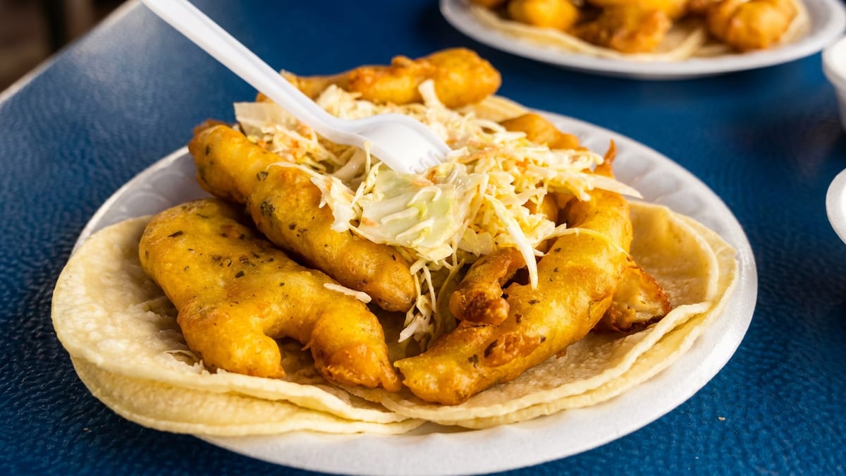 Fresh fish. Every single taco.
